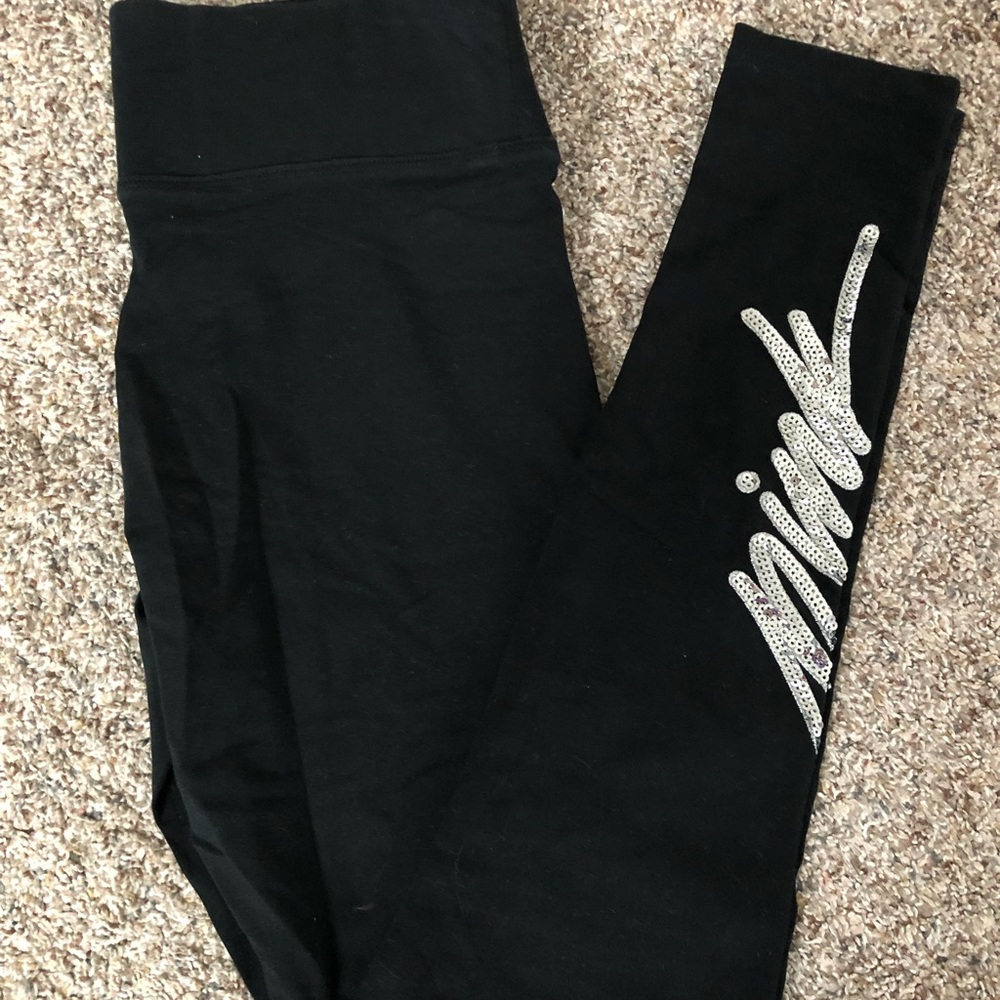 PINK Black leggings